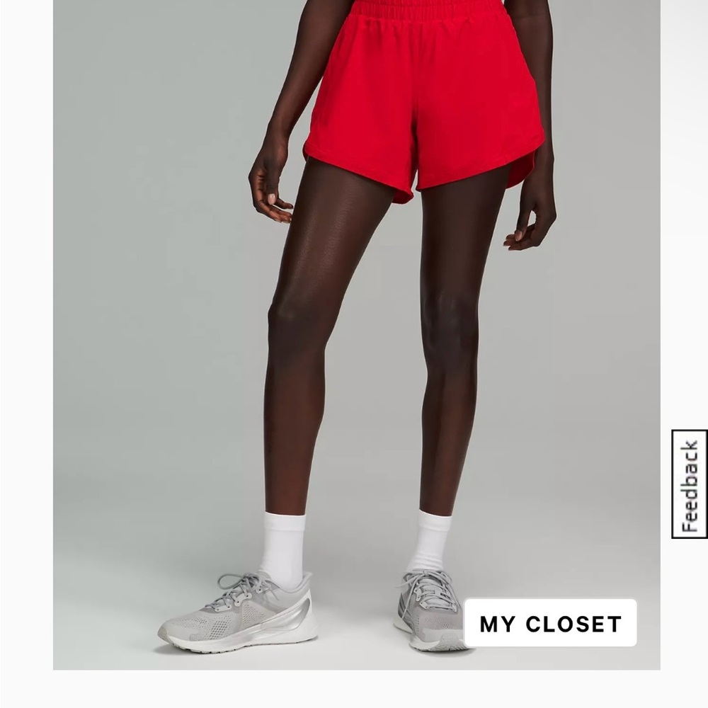 Women’s Track That Mid Rise Lined Short 5”